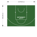 99M2/865X1139CM ZIELONE BOISKO DO KOSZYKÓWKI SPEEDSPORT HEXA POWER PRO