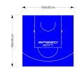 86M2/926X926CM NIEBIESKIE BOISKO DO KOSZYKÓWKI SPEEDSPORT HEXA POWER PRO