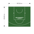89M2/896X987CM ZIELONE BOISKO DO KOSZYKÓWKI SPEEDSPORT HEXA POWER PRO