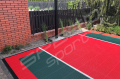 28M2/531X531CM ZIELONO-CZERWONE BOISKO DO KOSZYKÓWKI SPEEDSPORT HEXA POWER PRO