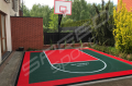 34M2/500X683CM ZIELONO-CZERWONE BOISKO DO KOSZYKÓWKI SPEEDSPORT HEXA POWER PRO