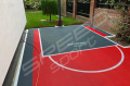27M2/500X531CM CZERWONO-GRAFITOWE BOISKO DO KOSZYKÓWKI SPEEDSPORT HEXA POWER PRO