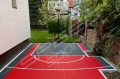 27M2/500X531CM CZERWONO-GRAFITOWE BOISKO DO KOSZYKÓWKI SPEEDSPORT HEXA POWER PRO