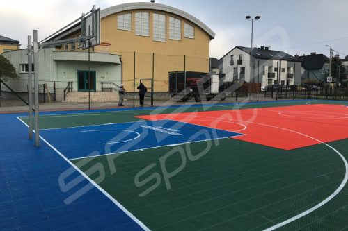 ZESTAW DO KOSZYKÓWKI SPEED sport SALVADOR
