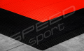 26M2/409X622CM CZERWONO-CZARNE BOISKO DO KOSZYKÓWKI SPEEDSPORT HEXA POWER PRO