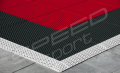 19M2/440X440CM CZERWONO-GRAFITOWE BOISKO DO KOSZYKÓWKI SPEEDSPORT HEXA POWER PRO