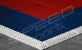 62M2/744X835CM CZERWONO-NIEBIESKIE BOISKO DO KOSZYKÓWKI SPEEDSPORT HEXA POWER PRO