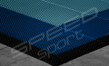 60M2/744X804CM BŁĘKITNO-NIEBIESKIE BOISKO DO KOSZYKÓWKI SPEEDSPORT HEXA POWER PRO