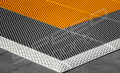 25M2/500X500CM POMARAŃCZOWO-SZARE BOISKO DO KOSZYKÓWKI SPEEDSPORT HEXA POWER PRO