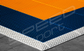 41M2/622X652CM POMARAŃCZOWO-NIEBIESKIE BOISKO DO KOSZYKÓWKI SPEEDSPORT HEXA POWER PRO