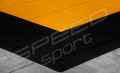 59M2/652X896CM POMARAŃCZOWO-CZARNE BOISKO DO KOSZYKÓWKI SPEEDSPORT HEXA POWER PRO