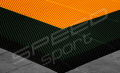 53M2/683X774CM POMARAŃCZOWO-ZIELONE BOISKO DO KOSZYKÓWKI SPEEDSPORT HEXA POWER PRO