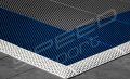 228M2/2385X956CM SZARO-NIEBIESKI KORT DO TENISA ZIEMNEGO SPEEDSPORT HEXA POWER PRO