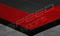 243M2/2385X1017CM GRAFITOWO-CZERWONY KORT DO TENISA ZIEMNEGO SPEEDSPORT HEXA POWER PRO