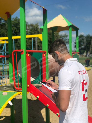 Przegląd roczny placu zabaw (45 obiektów)