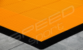 59M2/683X865CM POMARAŃCZOWE BOISKO DO KOSZYKÓWKI SPEEDSPORT HEXA POWER PRO