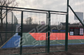 SŁUP PIŁKOCHWYTU POŚREDNI 80x80x2 L=3800 STALOWY OCYNKOWANY