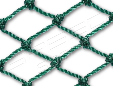 SIATKA OCHRONNA POLIETYLENOWA (PE), ŚREDNICA SZNURKA 3 MM, OCZKO 10x10CM