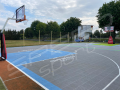 167M2/1108x1504CM SZARO-BŁĘKITNE BOISKO DO KOSZYKÓWKI 3X3 SPEEDSPORT HEXA POWER PRO