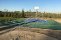28M2/531X531CM ZIELONO-NIEBIESKIE BOISKO DO KOSZYKÓWKI SPEEDSPORT HEXA POWER PRO