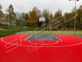 45M2/561X804CM CZERWONO-GRAFITOWE BOISKO DO KOSZYKÓWKI SPEEDSPORT HEXA POWER PRO