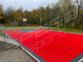 57M2/683X835CM CZERWONO-GRAFITOWE BOISKO DO KOSZYKÓWKI SPEEDSPORT HEXA POWER PRO
