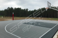 106M2/926X1139CM SZARO-GRAFITOWE BOISKO DO KOSZYKÓWKI SPEEDSPORT HEXA POWER PRO