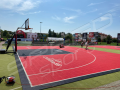 108M2/926X1169CM CZERWONO-CZARNE BOISKO DO KOSZYKÓWKI SPEEDSPORT HEXA POWER PRO