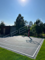 25M2/440X561CM SZARO-GRAFITOWE BOISKO DO KOSZYKÓWKI SPEEDSPORT HEXA POWER PRO