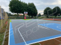 94M2/926X1017CM SZARO-BŁĘKITNE BOISKO DO KOSZYKÓWKI SPEEDSPORT HEXA POWER PRO