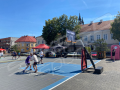 100M2/926X1078CM SZARO-BŁĘKITNE BOISKO DO KOSZYKÓWKI SPEEDSPORT HEXA POWER PRO