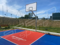 24M2/409X592CM NIEBIESKO-POMARAŃCZOWE BOISKO DO KOSZYKÓWKI SPEEDSPORT HEXA POWER PRO