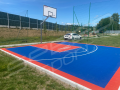 31M2/470X652CM NIEBIESKO-POMARAŃCZOWE BOISKO DO KOSZYKÓWKI SPEEDSPORT HEXA POWER PRO