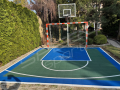 24M2/409X592CM ZIELONO-NIEBIESKIE BOISKO DO KOSZYKÓWKI SPEEDSPORT HEXA POWER PRO