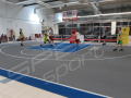 167M2/1108x1504CM SZARO-NIEBIESKIE BOISKO DO KOSZYKÓWKI 3X3 SPEEDSPORT HEXA POWER PRO