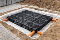 SPEED drain 60x60x5 - powierzchniowy drenaż rozsączający