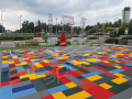 168M2/1112x1509CM PIXEL ART BOISKO DO KOSZYKÓWKI 3X3 SPEED SPORT HEXA POWER PRO