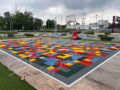 168M2/1112x1509CM PIXEL ART BOISKO DO KOSZYKÓWKI 3X3 SPEED SPORT HEXA POWER PRO