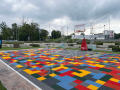 168M2/1112x1509CM PIXEL ART BOISKO DO KOSZYKÓWKI 3X3 SPEED SPORT HEXA POWER PRO